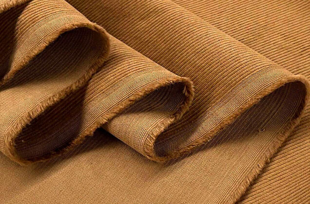 Вельвет 100% хлопок, рыжий, 140 см 4