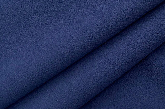 Флис двусторонний, темно-синий (F330) 3
