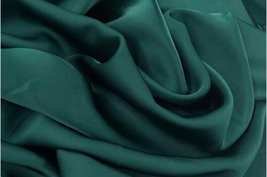 Двойной Армани Шелк, темно-зеленый