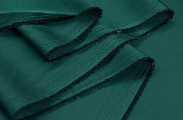 Двойной Армани Шелк, темно-зеленый 4