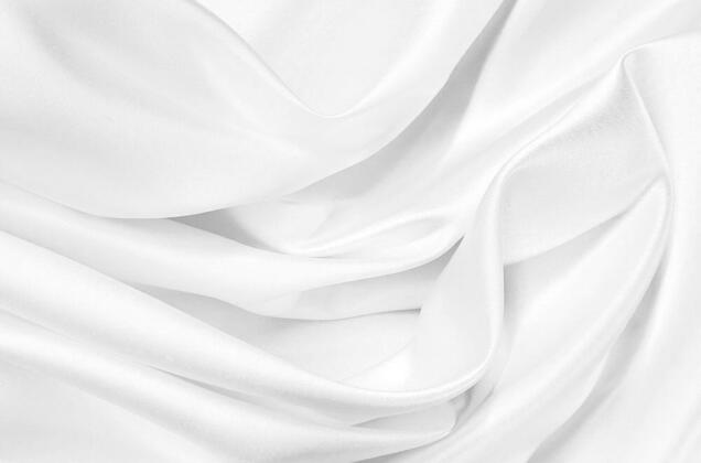 Свадебный сатин (корсетный атлас), белый, Тайвань 1