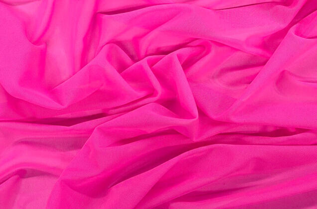 Сетка стрейч TINCA, розовый неон 1