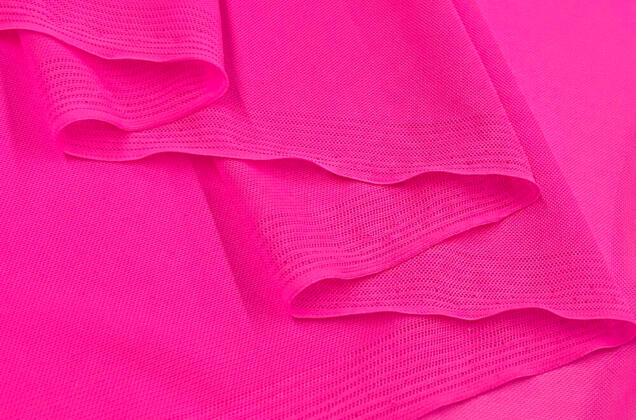 Сетка стрейч TINCA, розовый неон 4