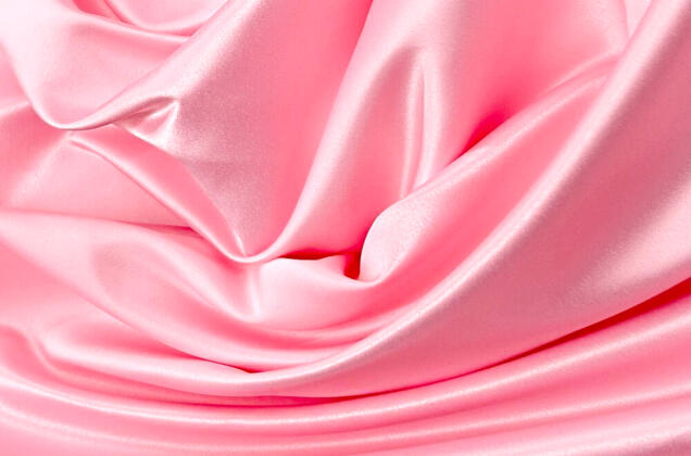 Свадебный сатин (прокатный атлас), розовый, Китай 2