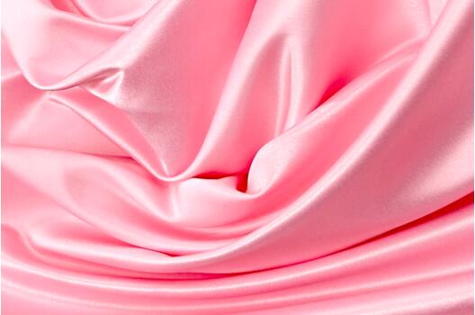 Свадебный сатин (прокатный атлас), розовый, Китай