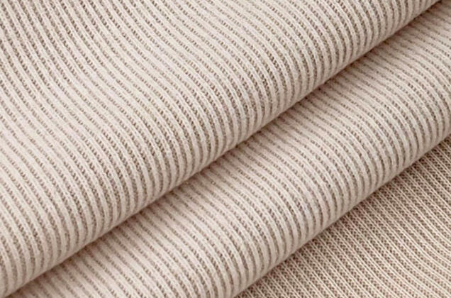 Трикотаж с вискозой ворсовый, пастельно-бежевый (308) 1