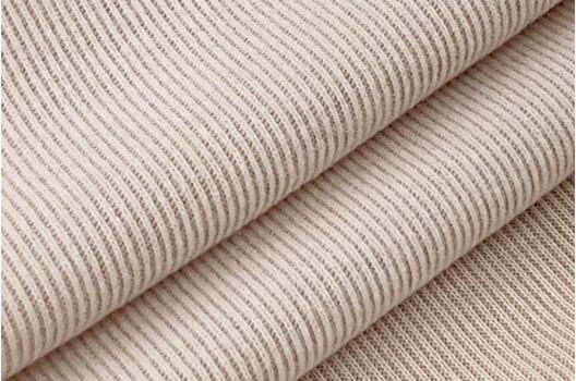 Трикотаж с вискозой ворсовый, пастельно-бежевый (308)