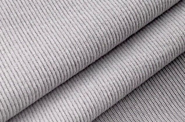 Трикотаж с вискозой ворсовый, дымчато-серый (310)