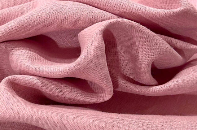 Лен костюмный 09С52 (561), розовый 2