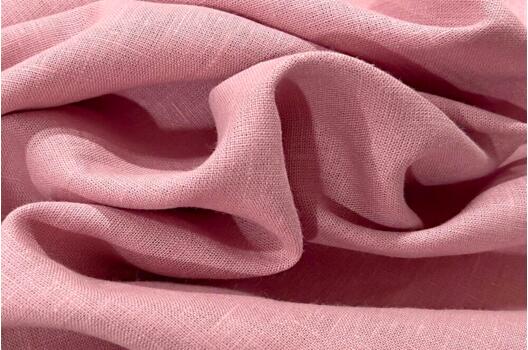 Лен костюмный 09С52 (561), розовый