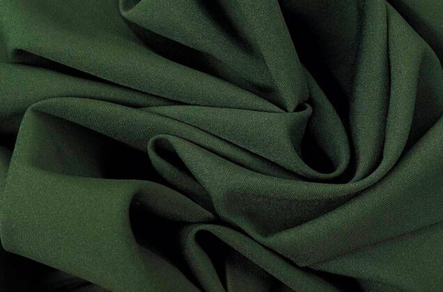 Габардин Фуа [Fuhua] темно-зеленый, арт.327М 2