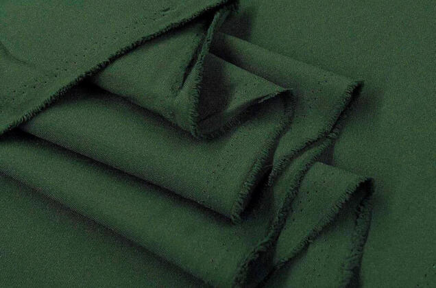 Габардин Фуа [Fuhua] темно-зеленый, арт.327М 3