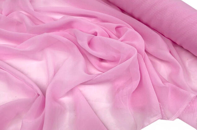 Шифон light, розовый 1
