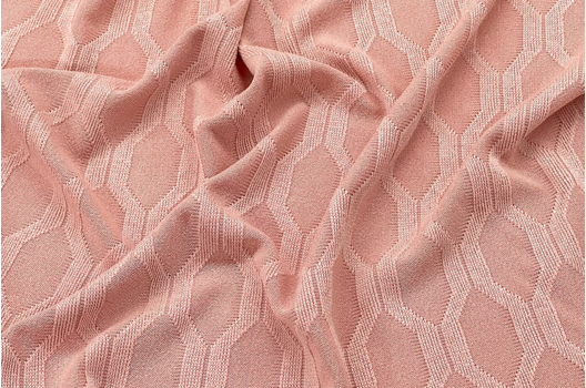Трикотажное полотно, пудровое