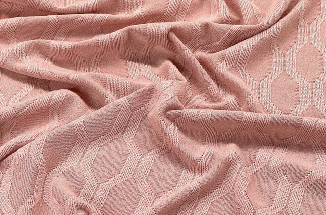 Трикотажное полотно, пудровое 2
