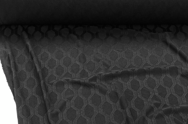 Трикотажное полотно, черное 3