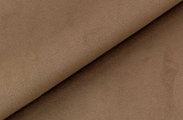 Мебельный велюр H792, кофе (17), 150 см 2