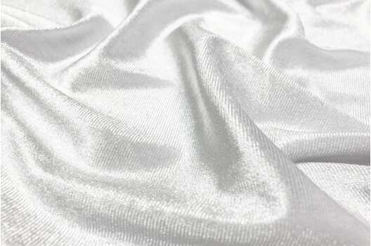 Бархат стрейч, белый, арт. 1
