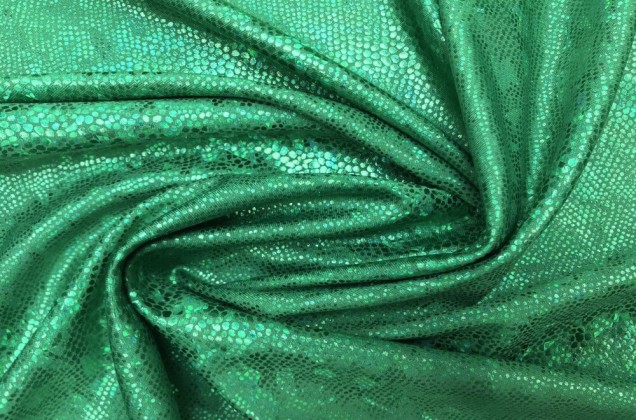 Голограмма диско на масле, зеленый 3