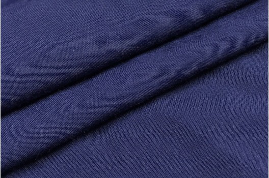 Штапель стрейч, темно-синий (330)