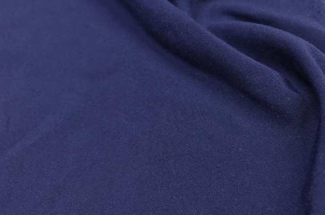Штапель стрейч, темно-синий (330) 2