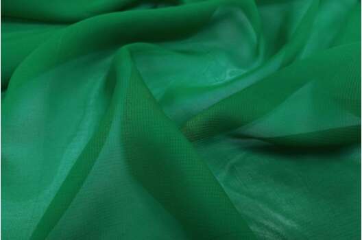 Шифон, зеленый