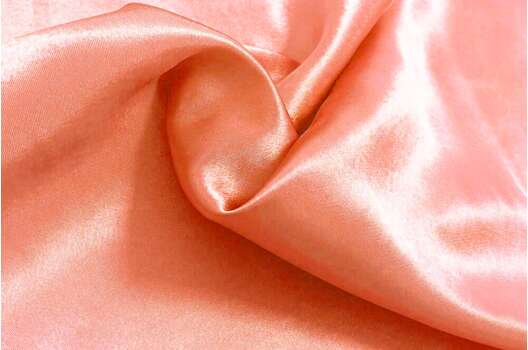 Креп-сатин, персик