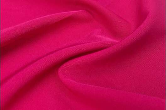 Костюмная ткань Пикачу, малина