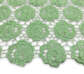 Кружевное полотно цвет: мятный