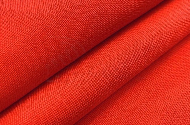 Габардин Фуа [Fuhua] оранжево-красный, арт.161 1