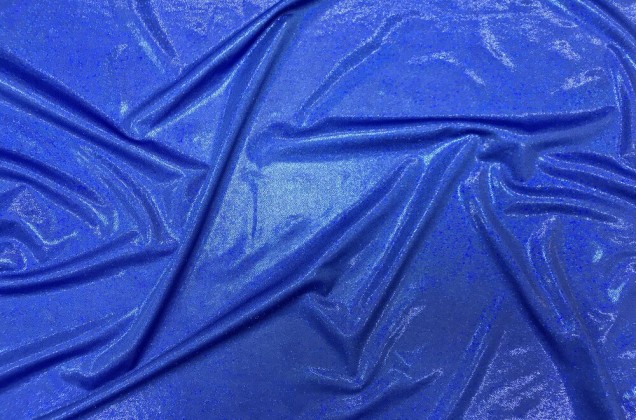 Голограмма диско синий, мелкий рисунок 4