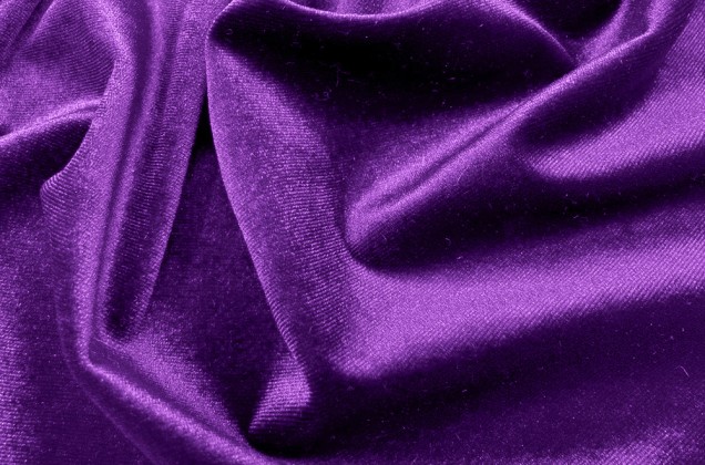 Бархат стрейч, фиолетовый, арт. 23