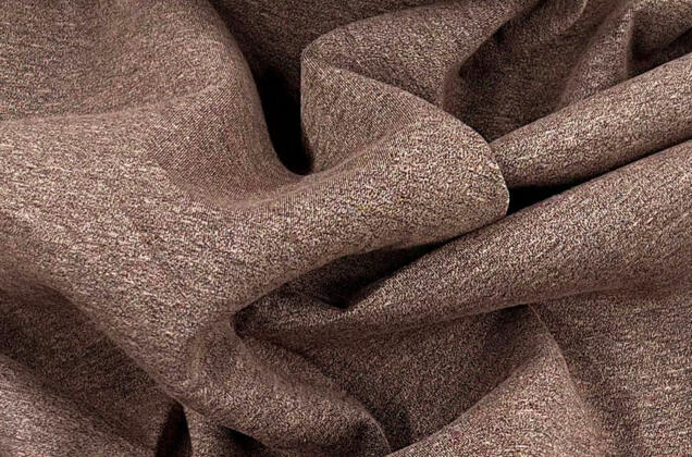 Неопрен с хлопком, меланж серо-коричневый 2