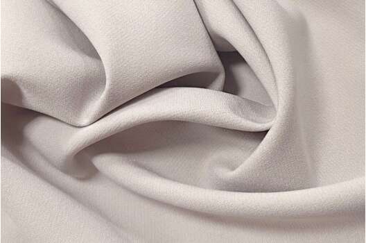 Дабл креп, светло-серый