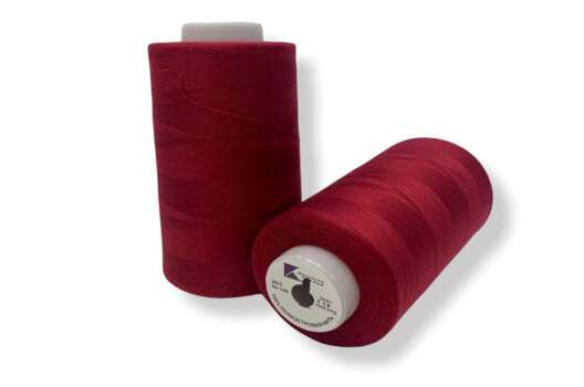 Нить 50/2, 5000 ярдов, цвет бордовый (119)