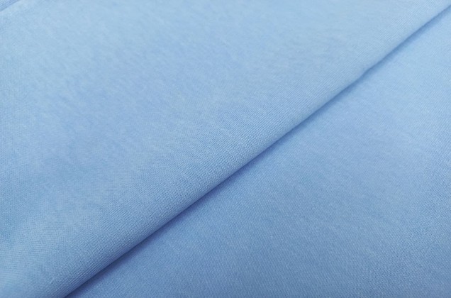 Интерлок, голубой цвет