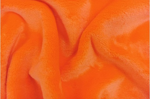 мех оранжевый неон