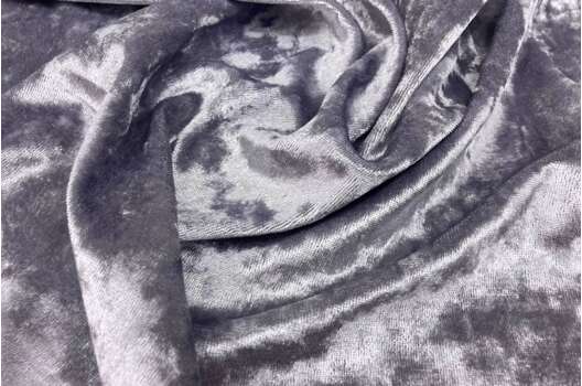 Бархат крэш (мрамор) лиловый туман, арт. 55