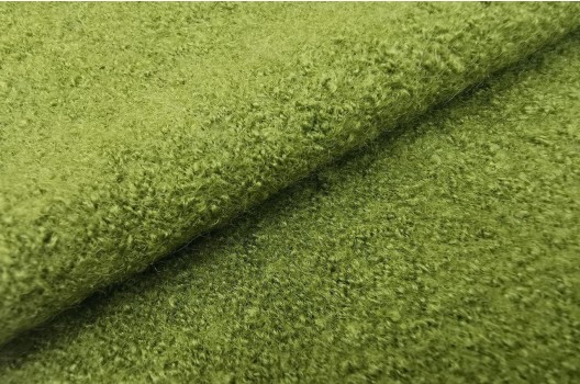 Пальтовая ткань Лоден, оливковый