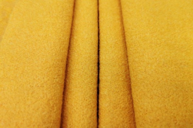 Пальтовая ткань, желтая (ОСТАТОК) 2