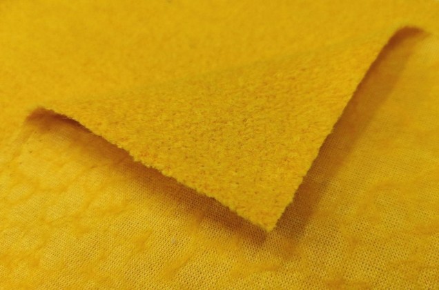 Пальтовая ткань, желтая (ОСТАТОК) 1