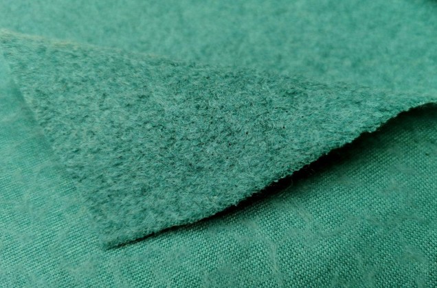 Пальтовая ткань, светло-зеленая 1