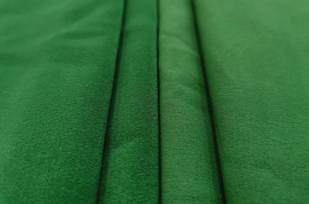 Костюмная ткань Анжелика, зеленый 2