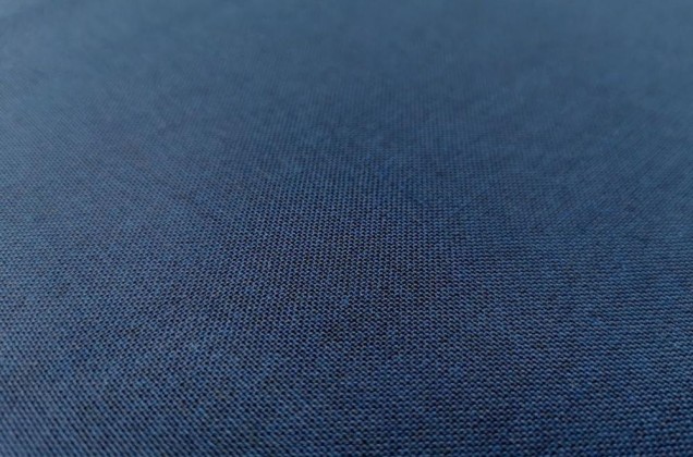 Костюмная ткань с вискозой темно-синего цвета (20С176С) 2
