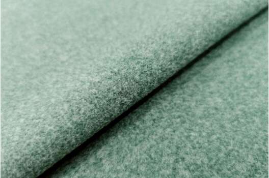 Пальтовый Меланж зеленый