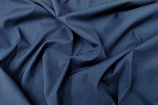 Шерсть с шелком темно-синего цвета, Италия