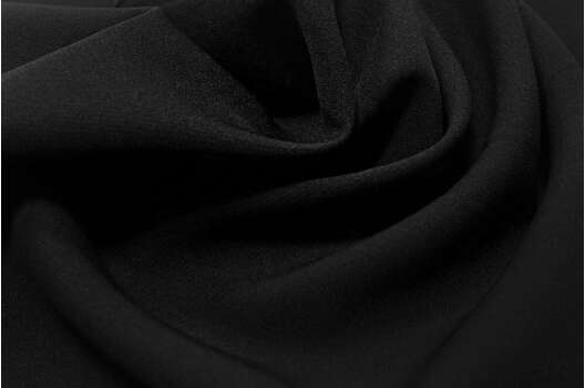 Дабл креп, черный