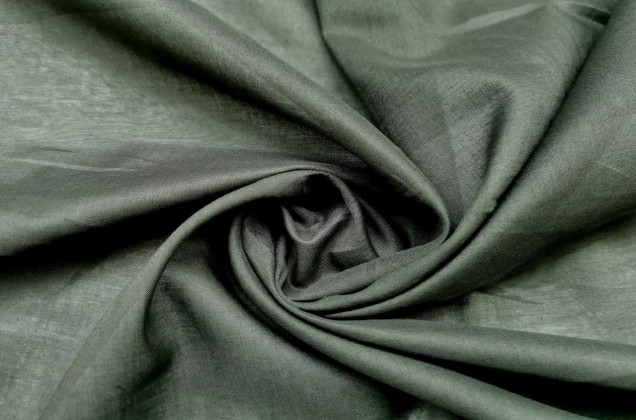 Рубашечная ткань цвет Хаки, Италия 2