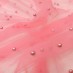 Сетка с бусинами цвет: розовый