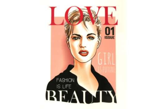 Термонаклейка Beauty 12х10 см